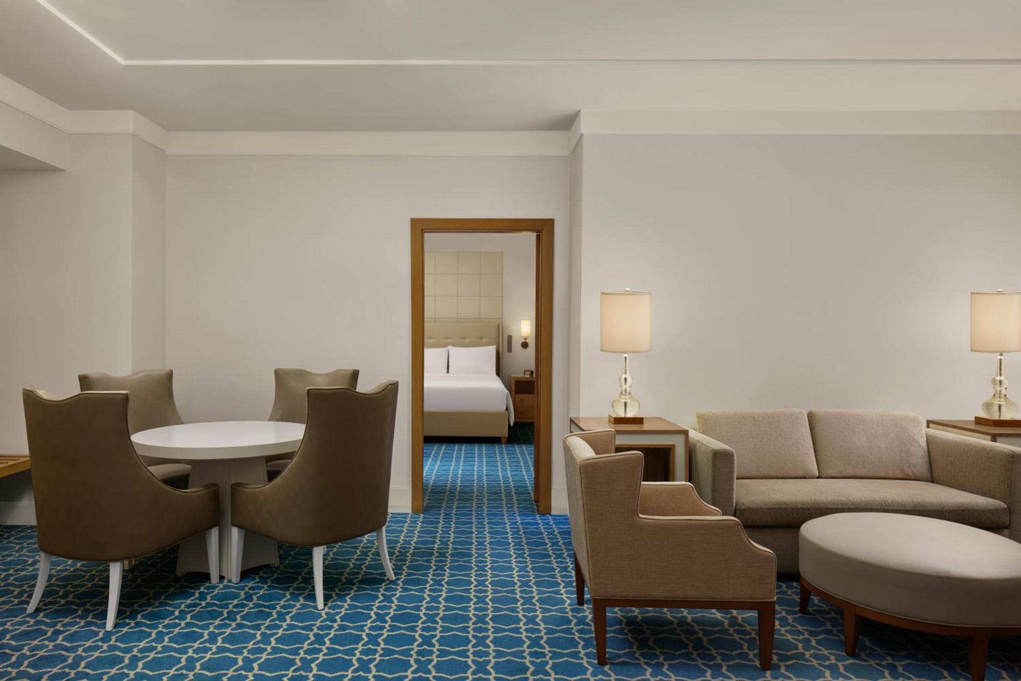 Hilton Hotel & Convention Jabal Omar Makkah Mecca Ngoại thất bức ảnh A suite at the hotel