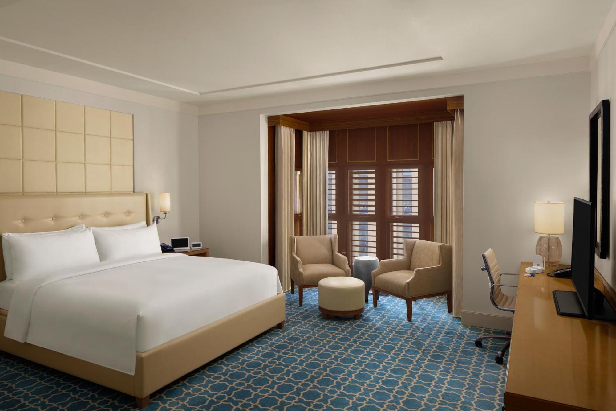 Hilton Hotel & Convention Jabal Omar Makkah Mecca Ngoại thất bức ảnh A guest room at the hotel