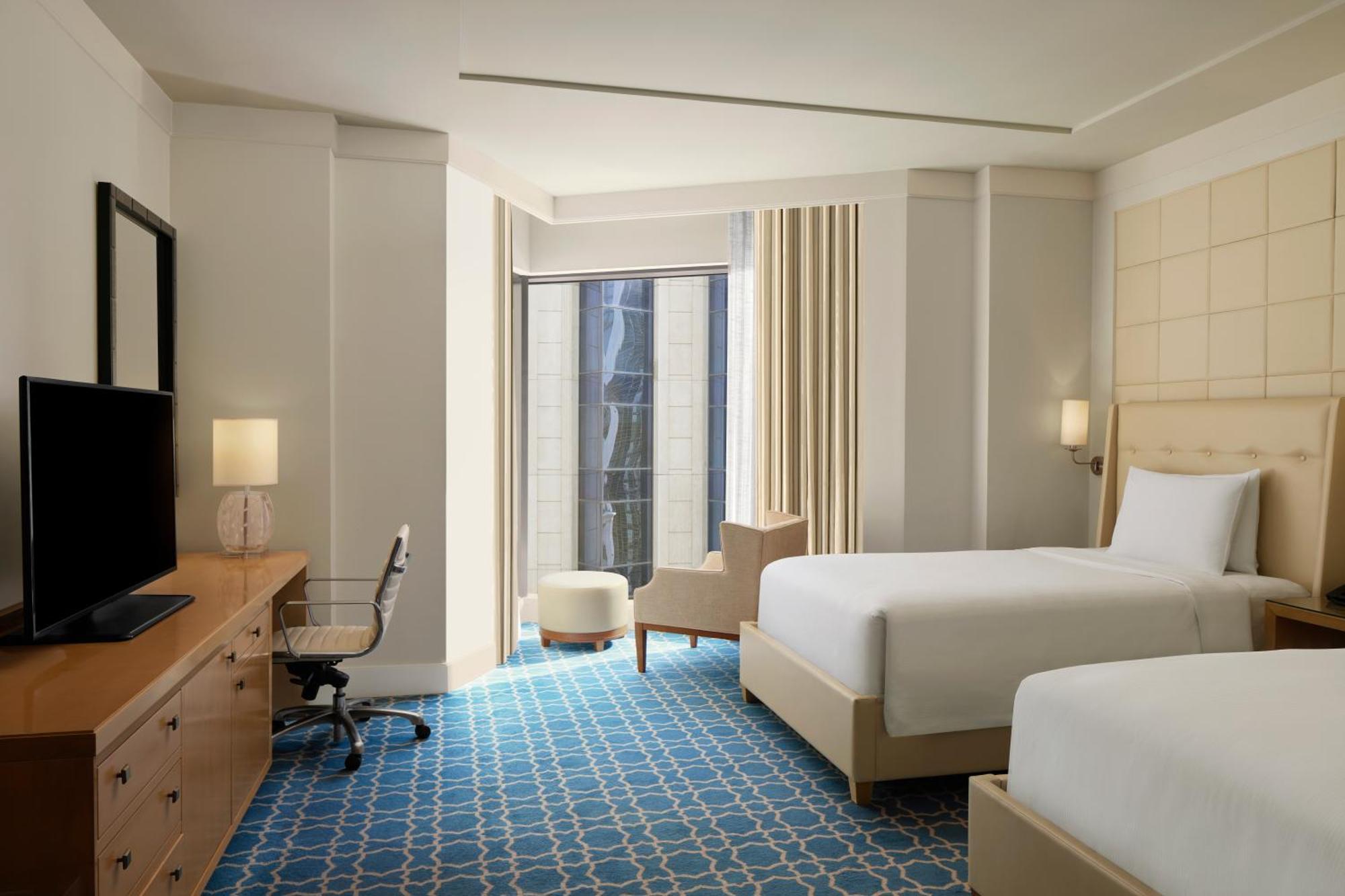 Hilton Hotel & Convention Jabal Omar Makkah Mecca Ngoại thất bức ảnh A guest room at the hotel