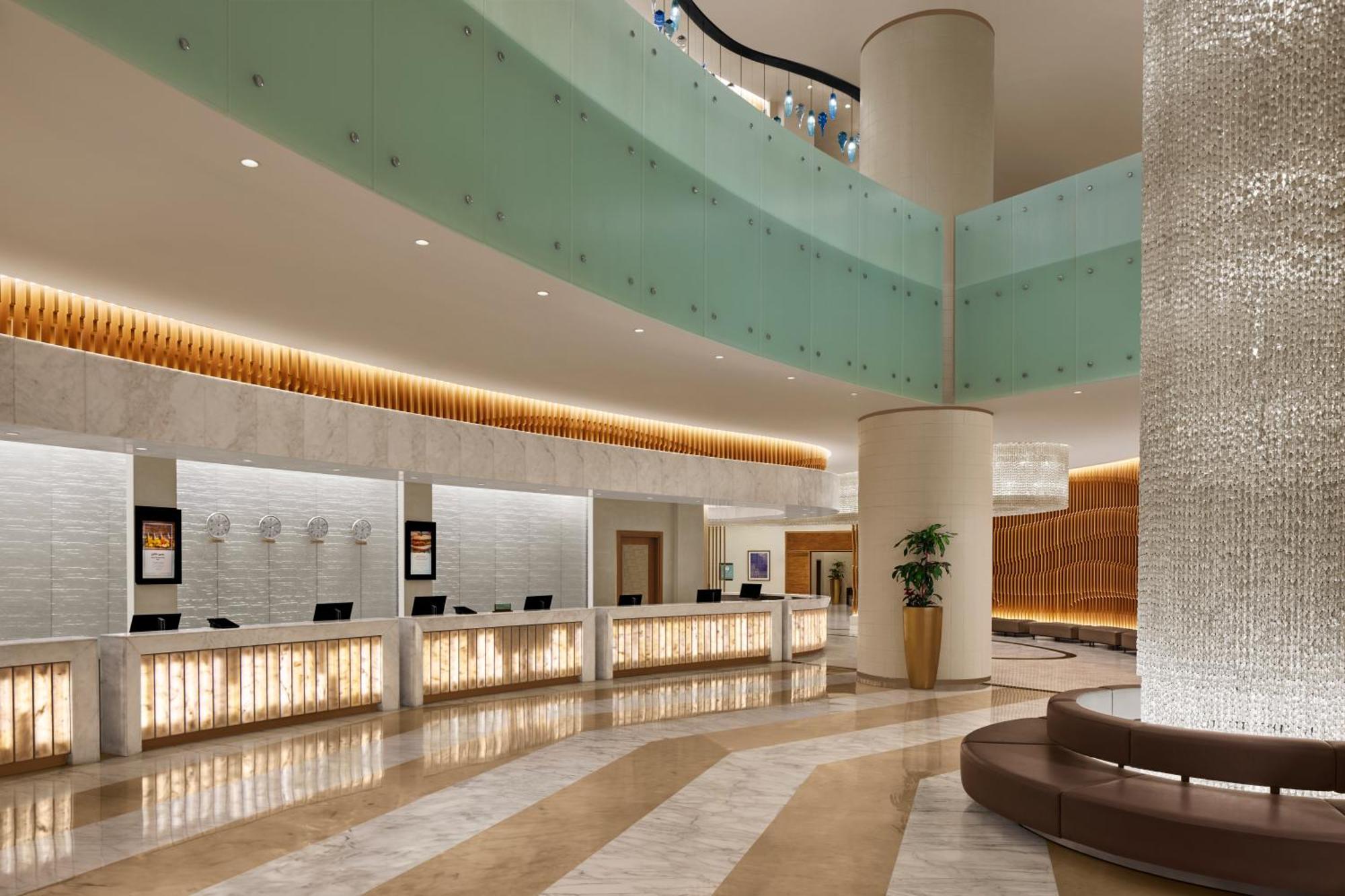 Hilton Hotel & Convention Jabal Omar Makkah Mecca Ngoại thất bức ảnh Hilton Riyadh Lobby