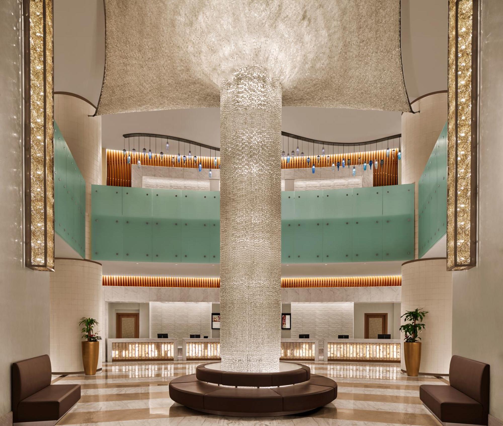 Hilton Hotel & Convention Jabal Omar Makkah Mecca Ngoại thất bức ảnh The lobby of the hotel